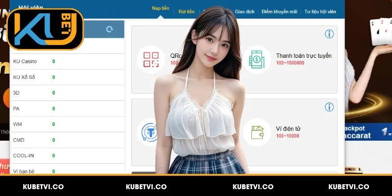 Kubet | Cập Nhật Link Vào Kubet Mới Nhất, Truy Cập An Toàn 6 Các cách nạp tiền Kubet nhanh chóng và an toàn