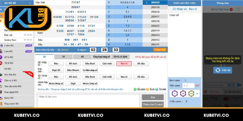 Xổ Số Kubet - Bùng Nổ Vận May, Thưởng Lớn Đang Chờ 2 Xổ số Kubet là dự đoán kết quả của các phiên mở thưởng